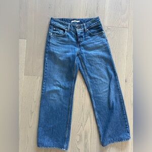 Levi’s blue super low jeans size 26 - Brand new! Never worn!